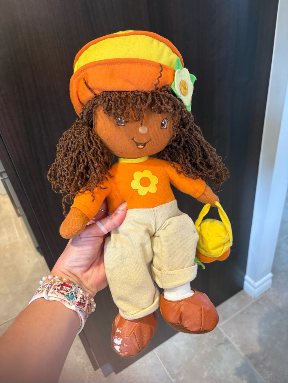 Kellytoy Strawberry Shortcake Orange Blossom Plush Doll Vintage 2004